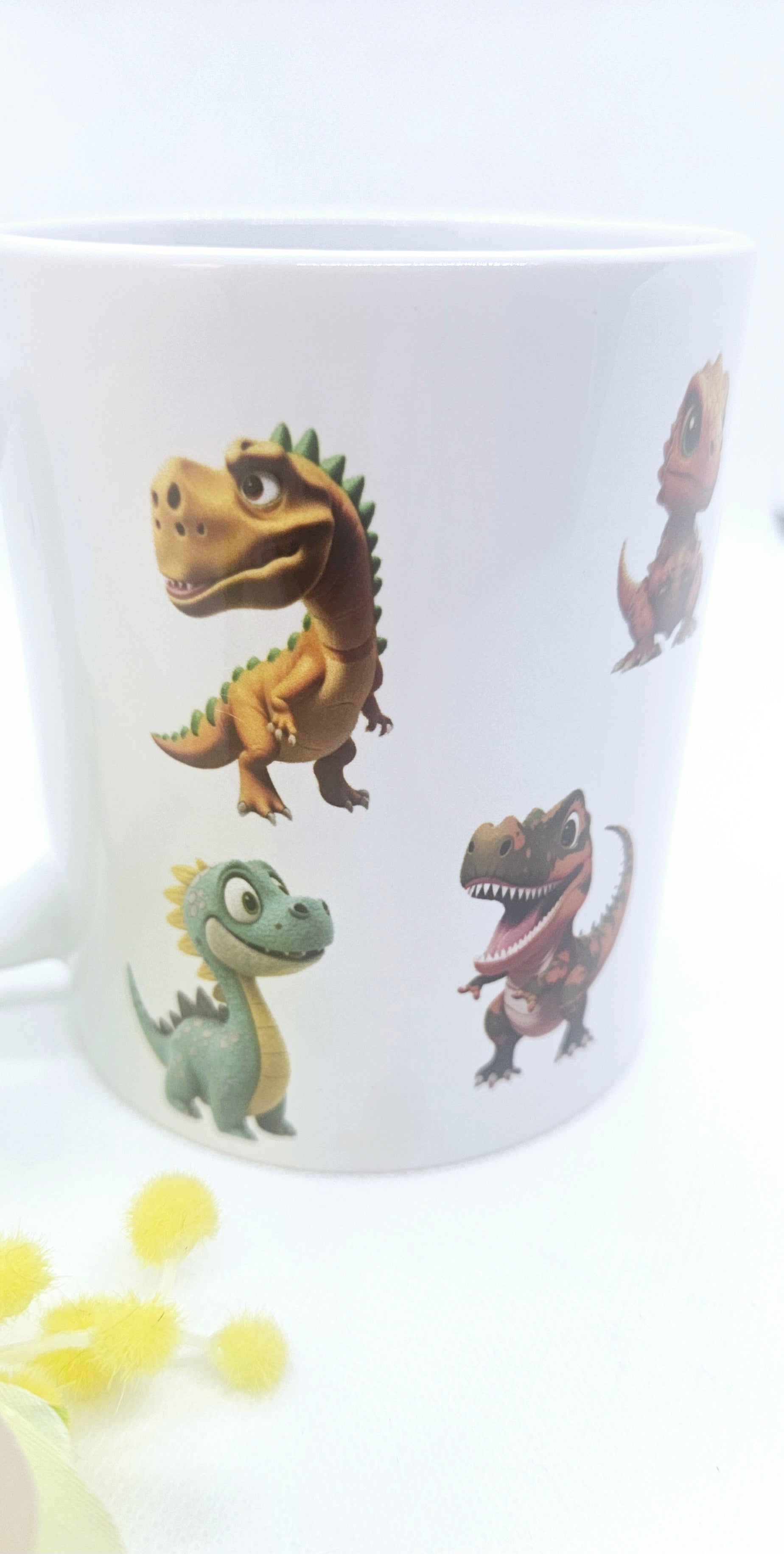 Mug dinosaures