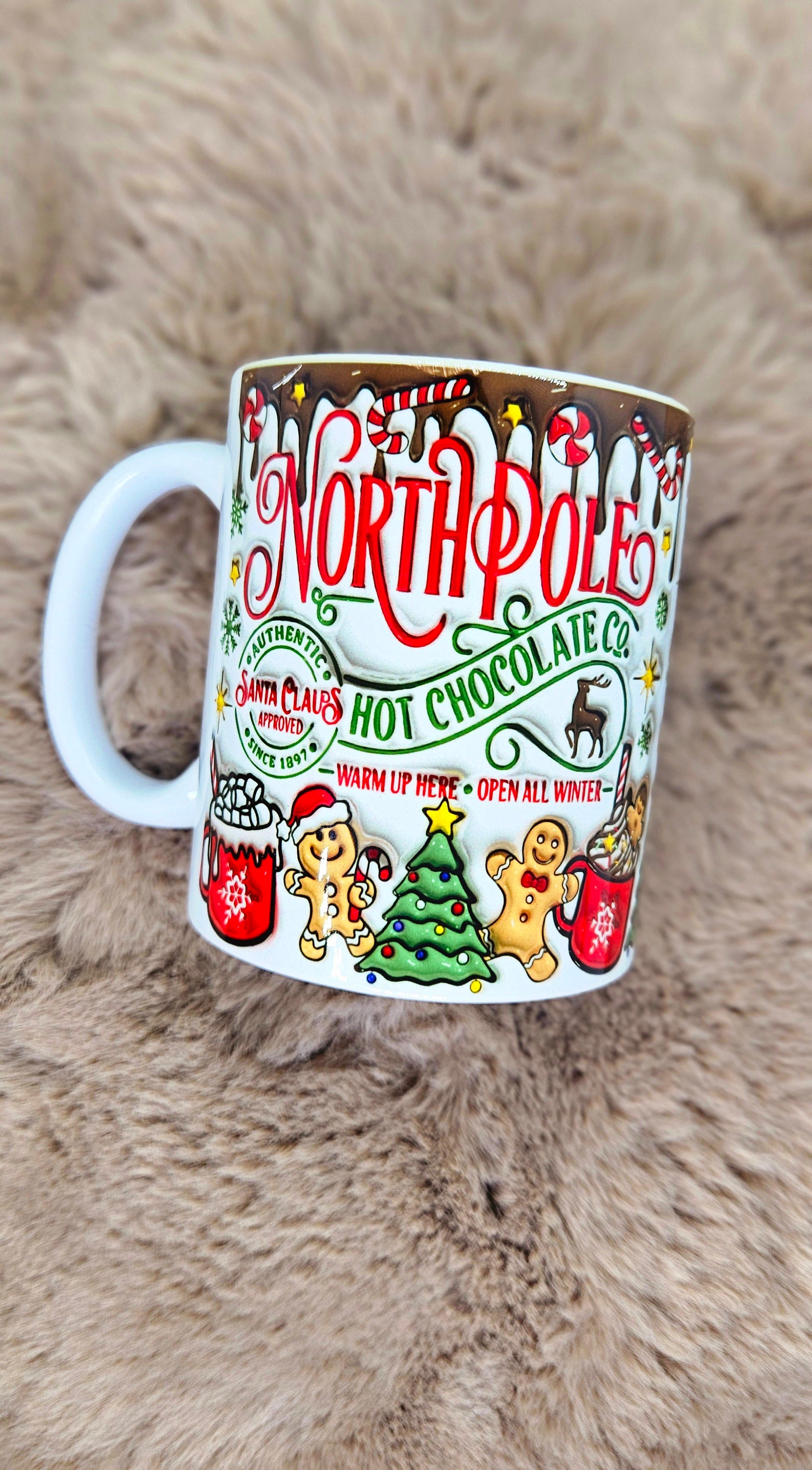 🎅 Mug “North Pole – Hot Chocolate Co.”
