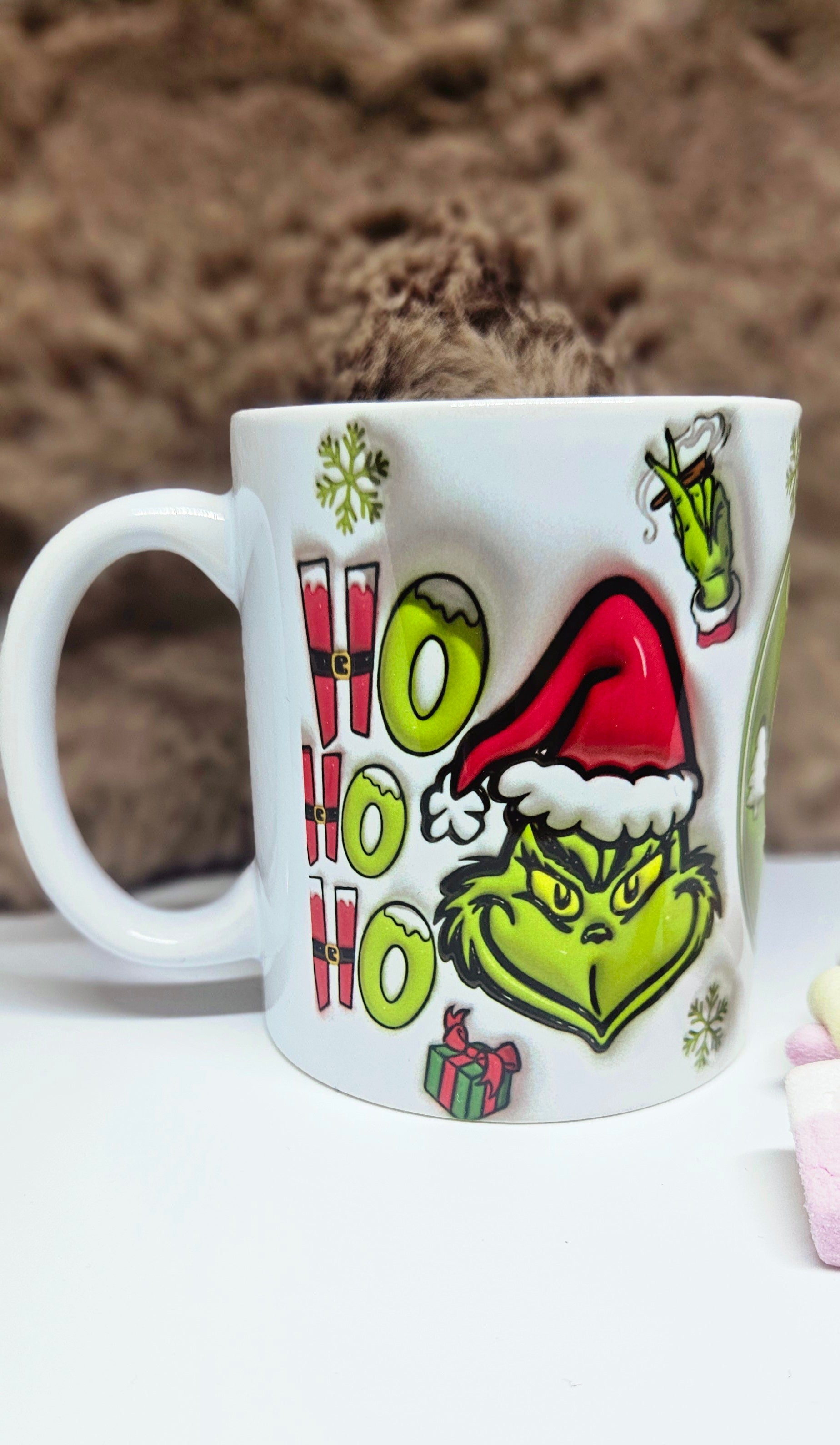 💚 Mug “Grinch Fuel” – Feeling Extra Grinchy Today 🎄